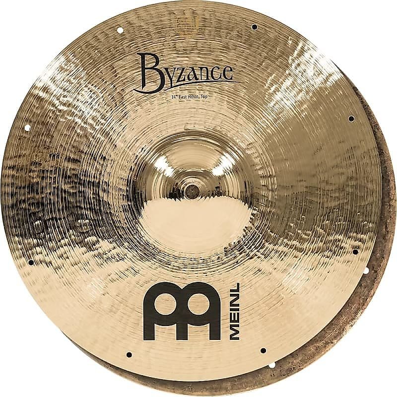 Meinl Byzance Brilliant B14FH 14" Fast Hi Hats, par